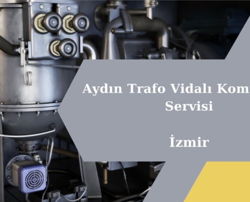 Aydın Trafo Vidalı Kompresör Servisi İzmir