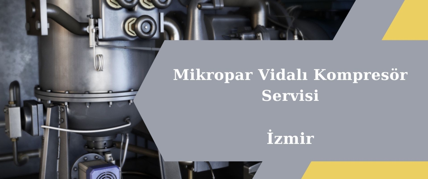 Mikropar VİDALI KOMPRESÖR Servisi İzmir